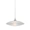 Besa Lighting Spazio Cord Pendant, Clear/Frost, Satin Nickel, 1x35W Halogen 1XT-6294CL-SN - alternate 1